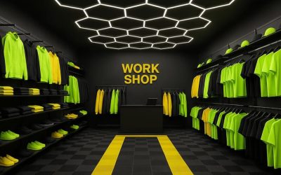 Boutique de vêtements professionnels à Figueres, près de Perpignan